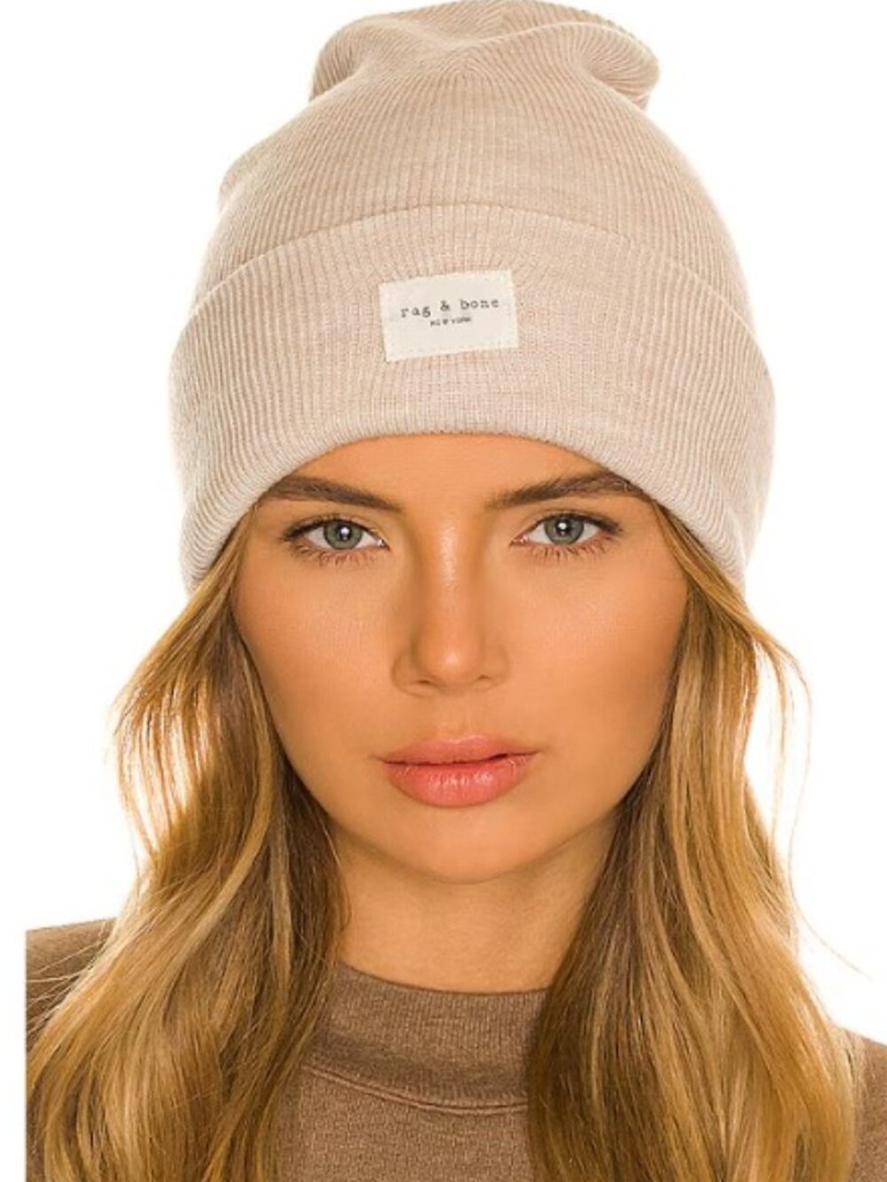 Rag & Bone Addison Beanie in Neutral